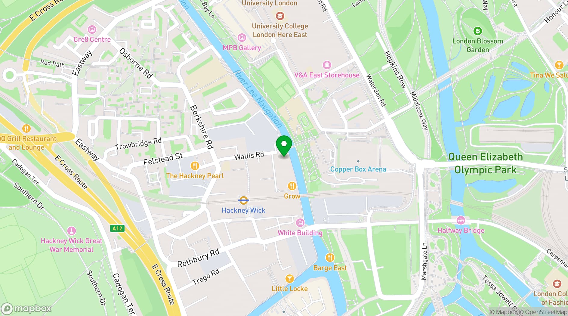 Map showing Micro Studios