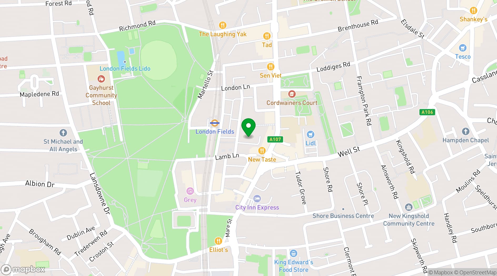 Map showing Knokno Studios