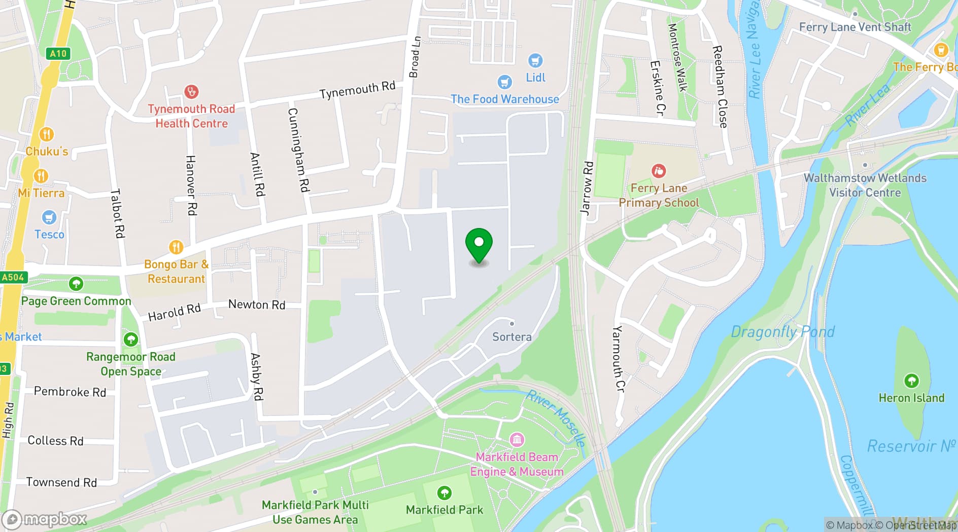 Map showing Tokoro Studio