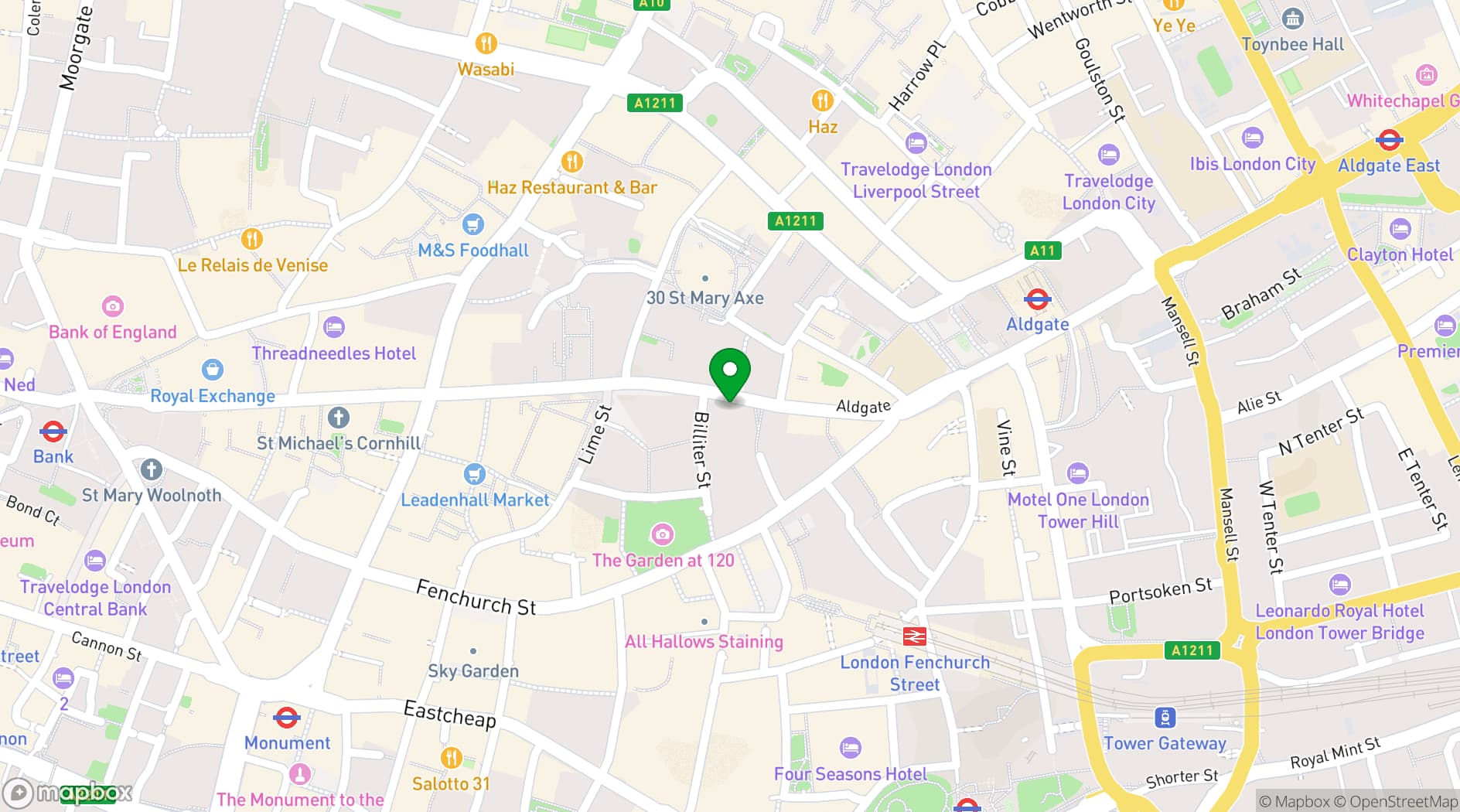 Map showing The Forum powered by Huckletree