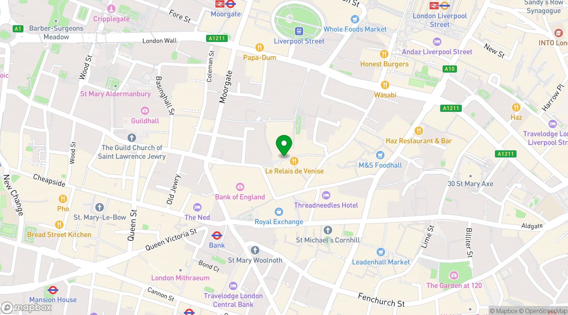 Map showing Coya City