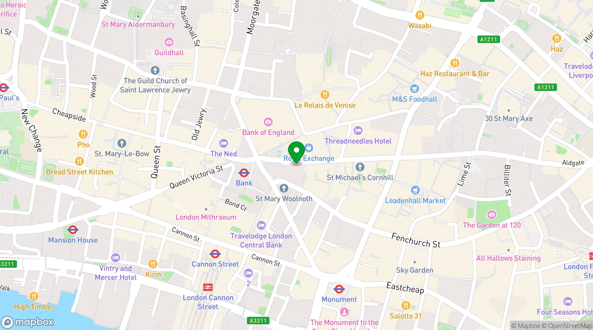 Map showing Forge