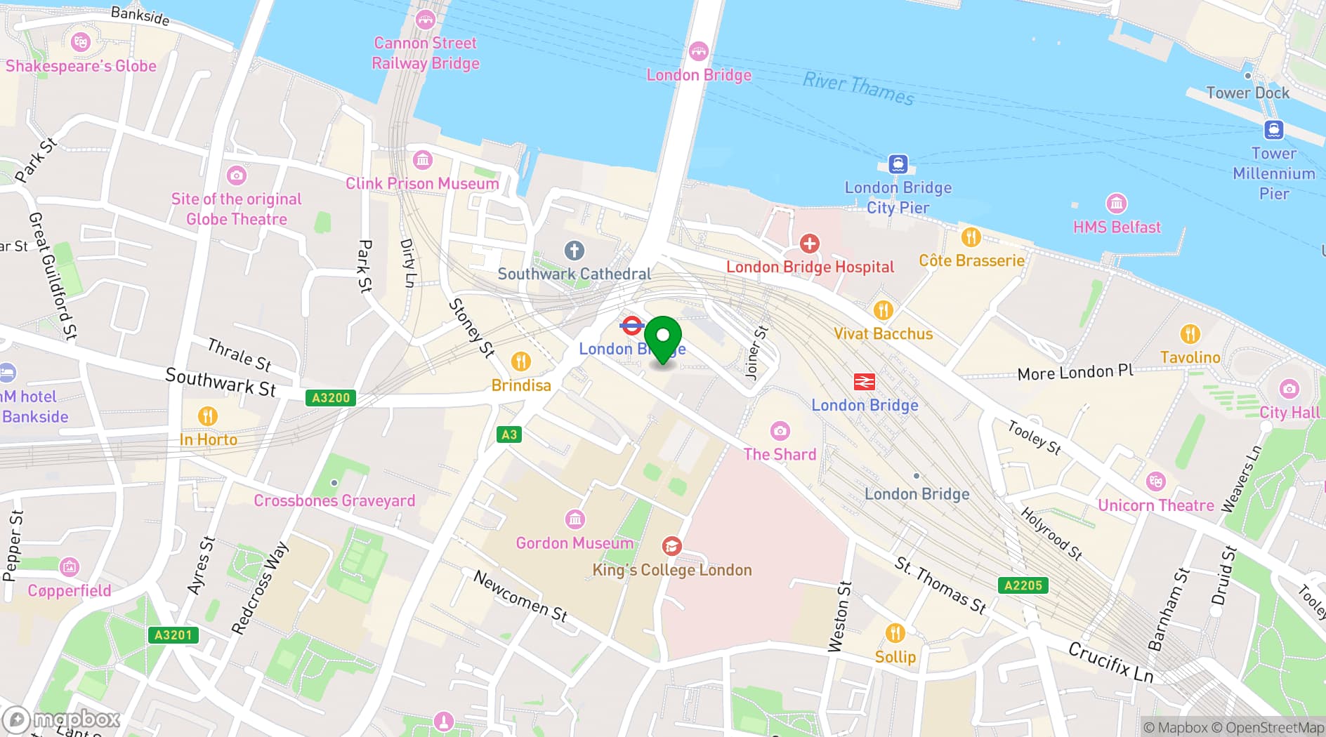Map showing Hutong