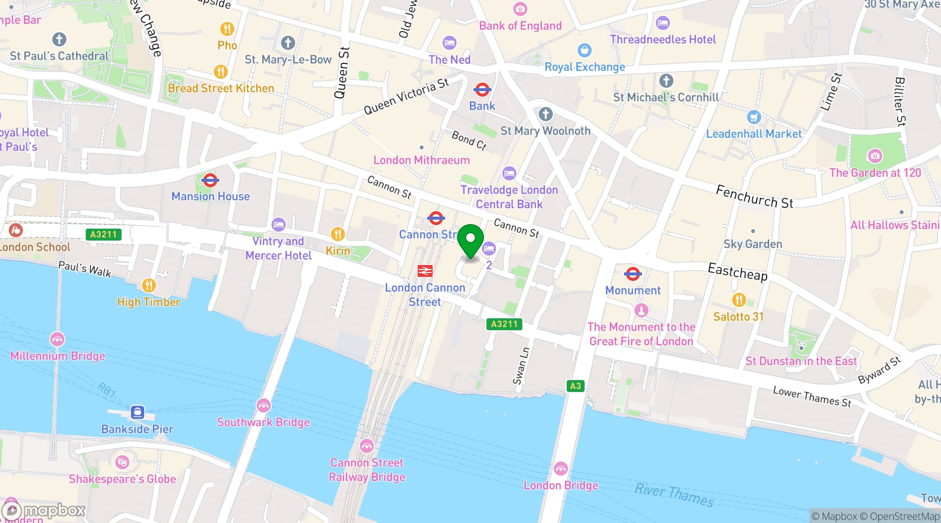 Map showing Pavilion  City
