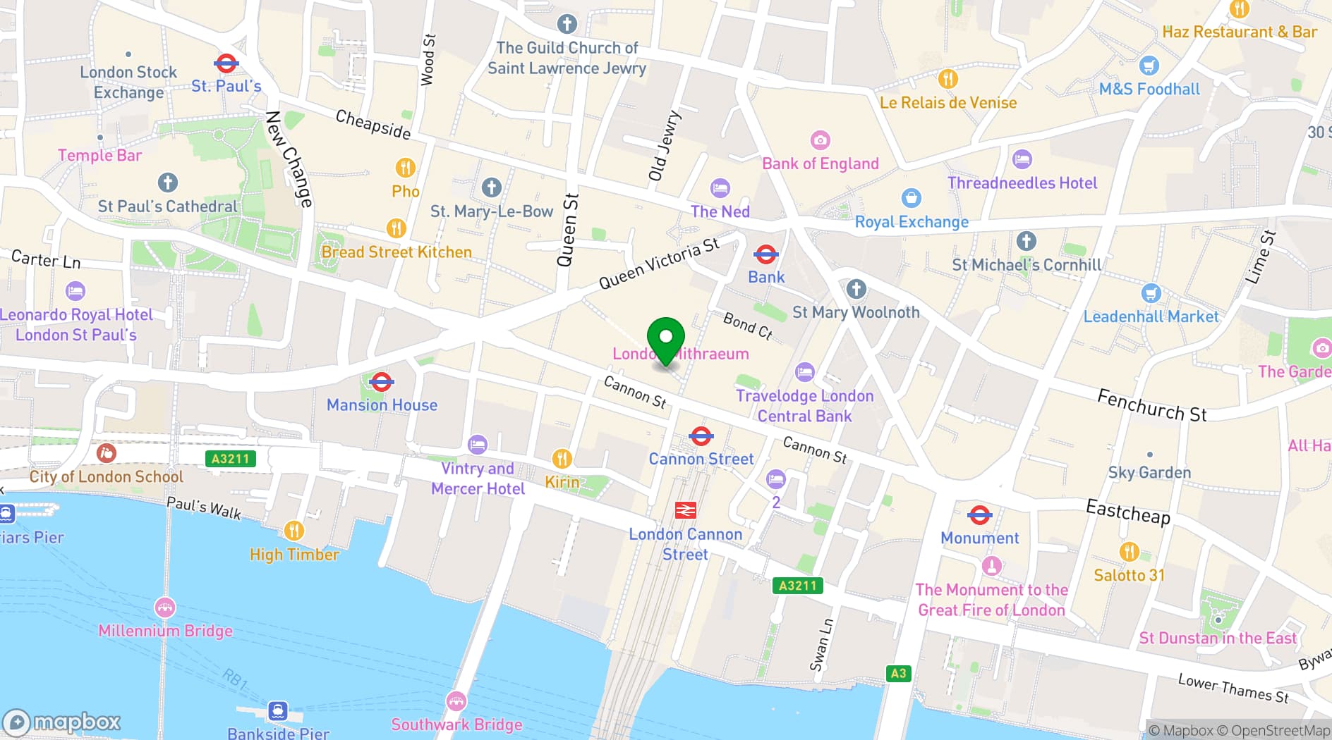 Map showing Caravan City