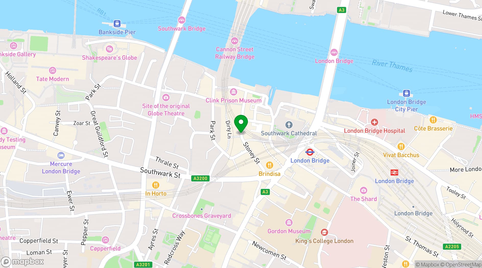 Map showing Cahoots: Postal Office