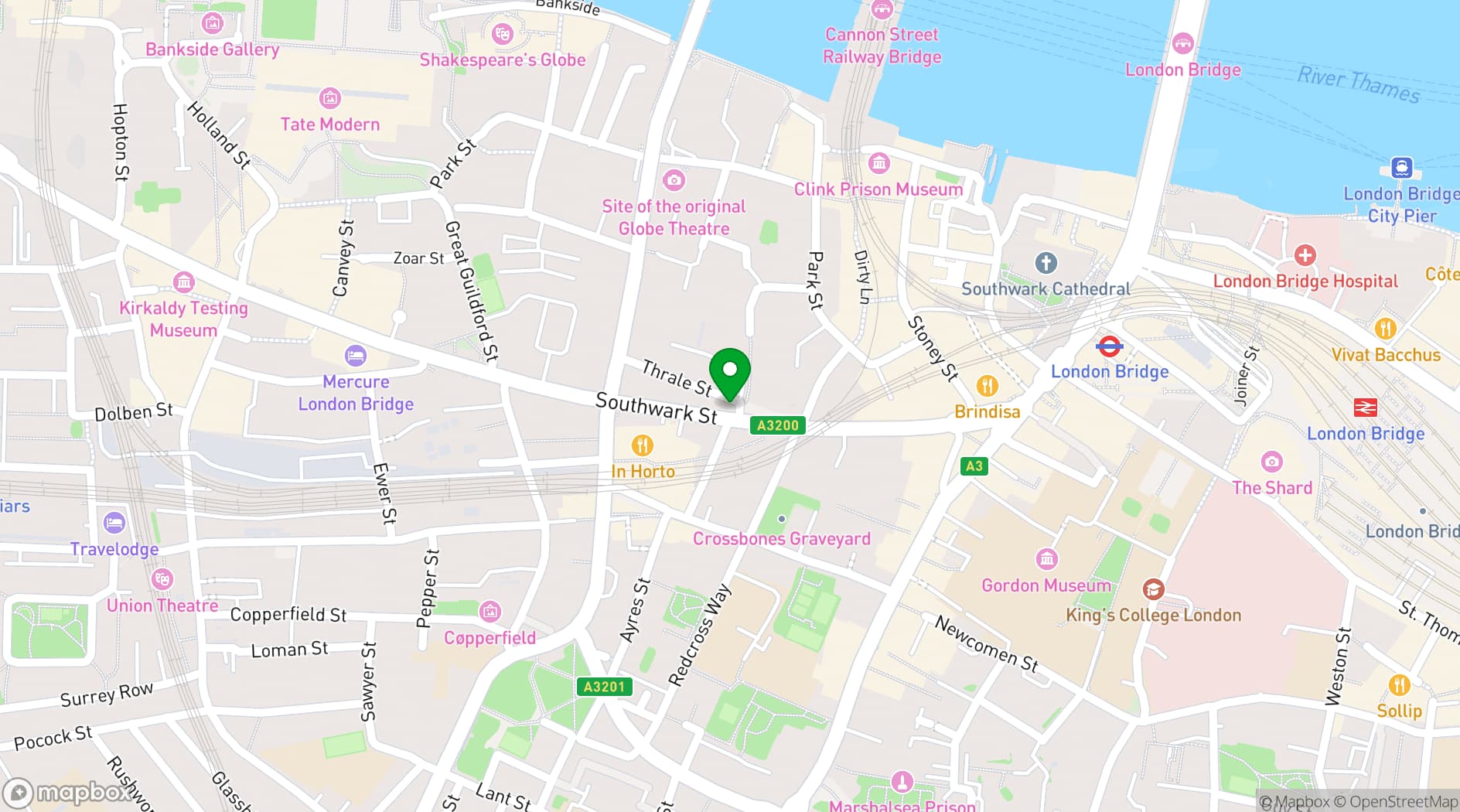 Map showing 'O Ver Borough