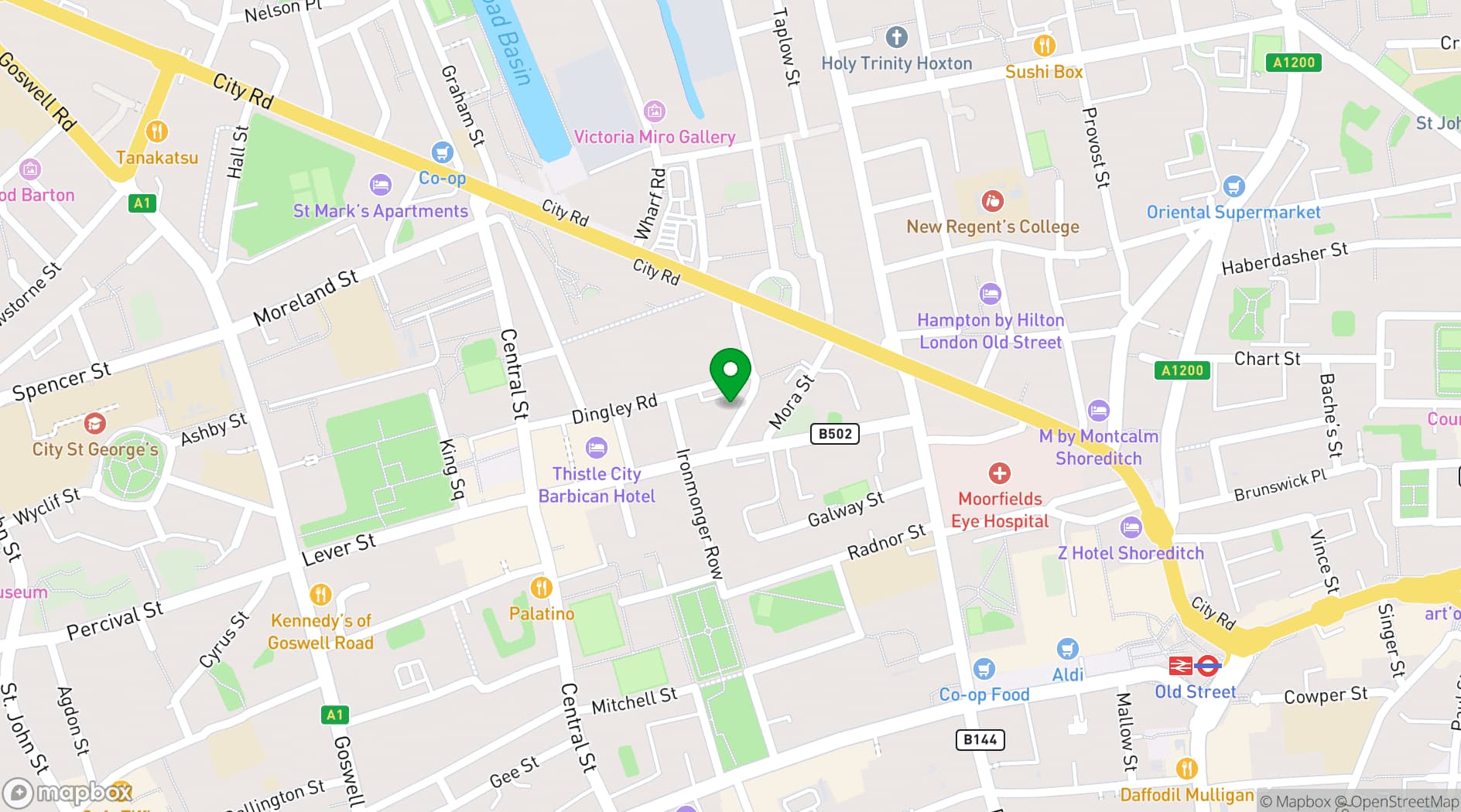 Map showing Sizona