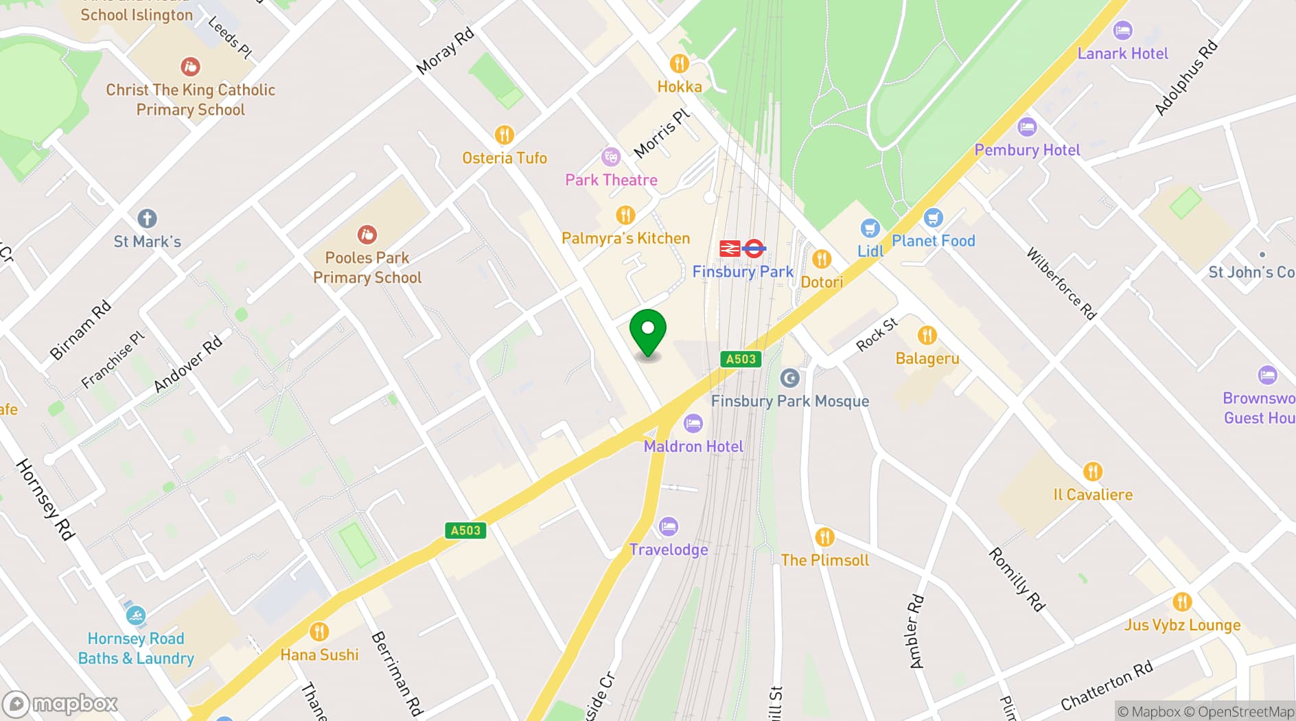 Map showing Space4