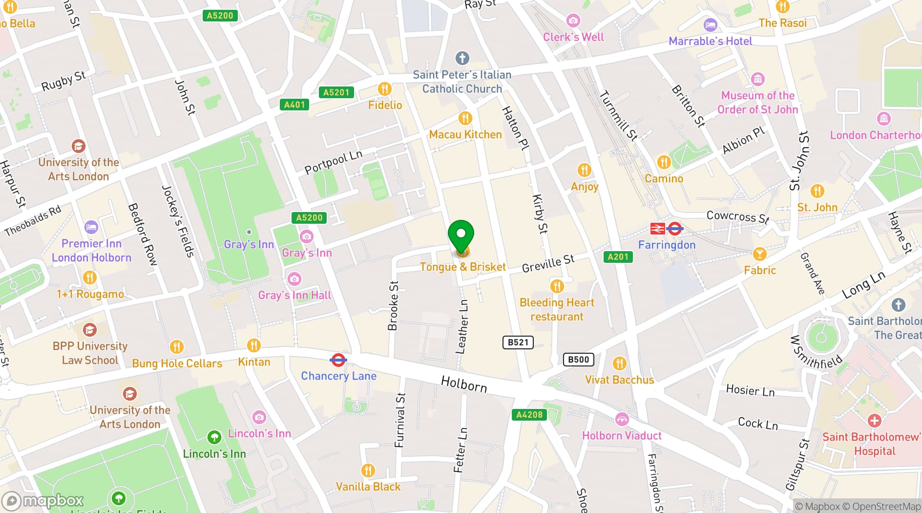 Map showing Remark! Events