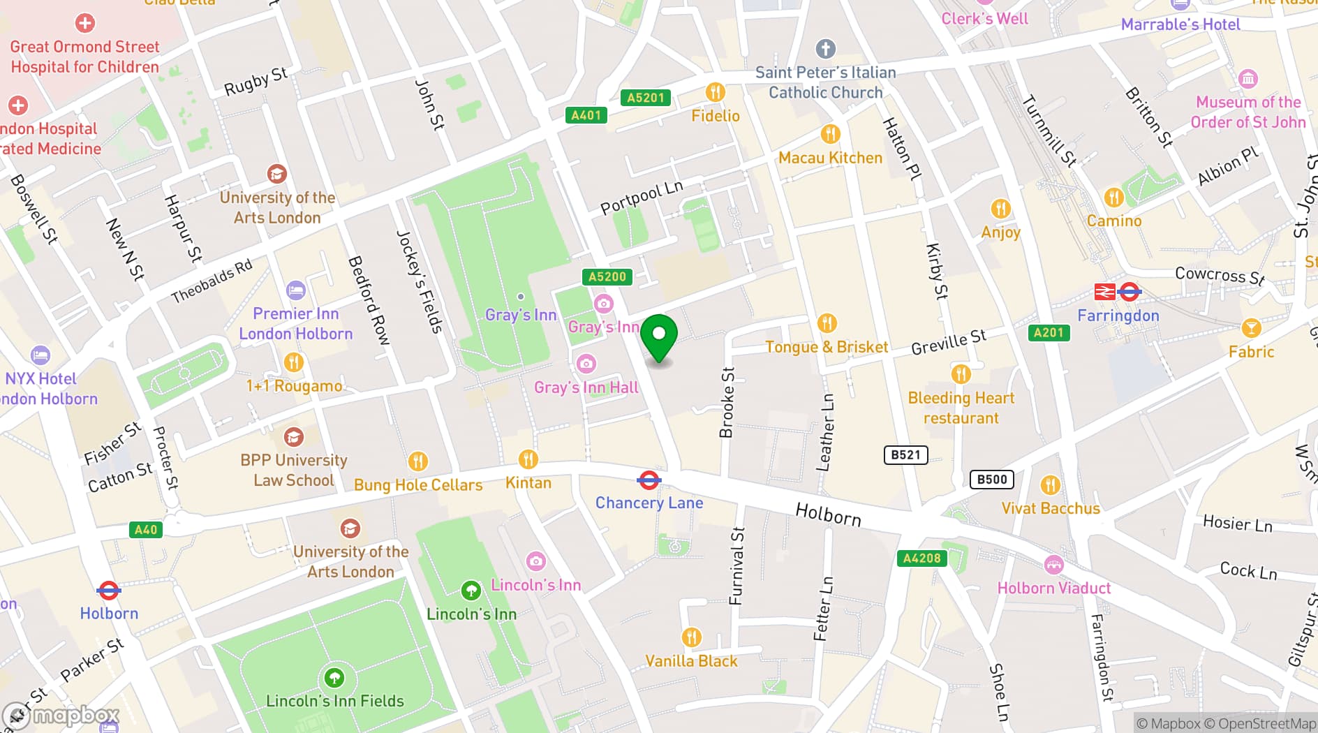 Map showing Sunny Art Centre