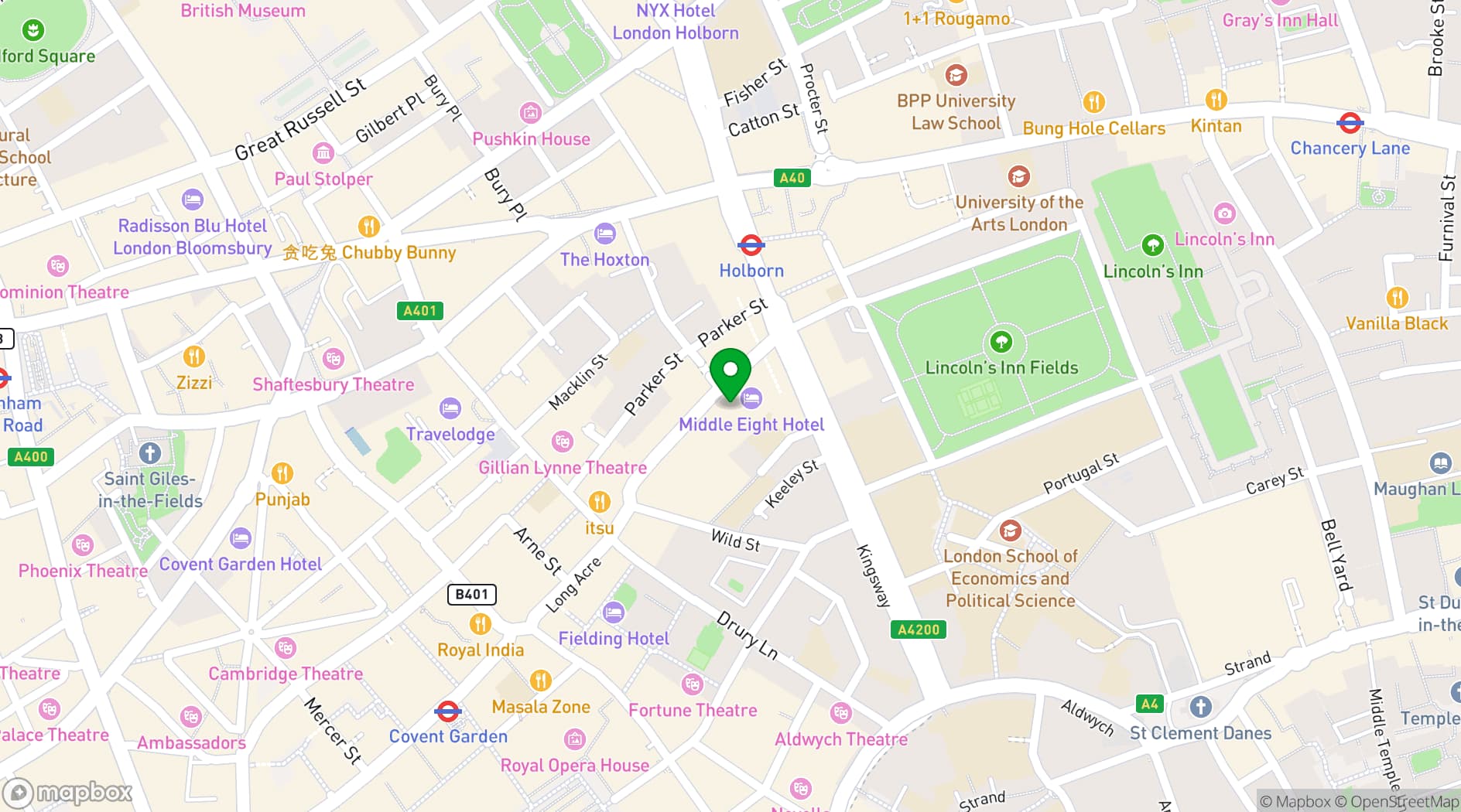 Map showing Sway