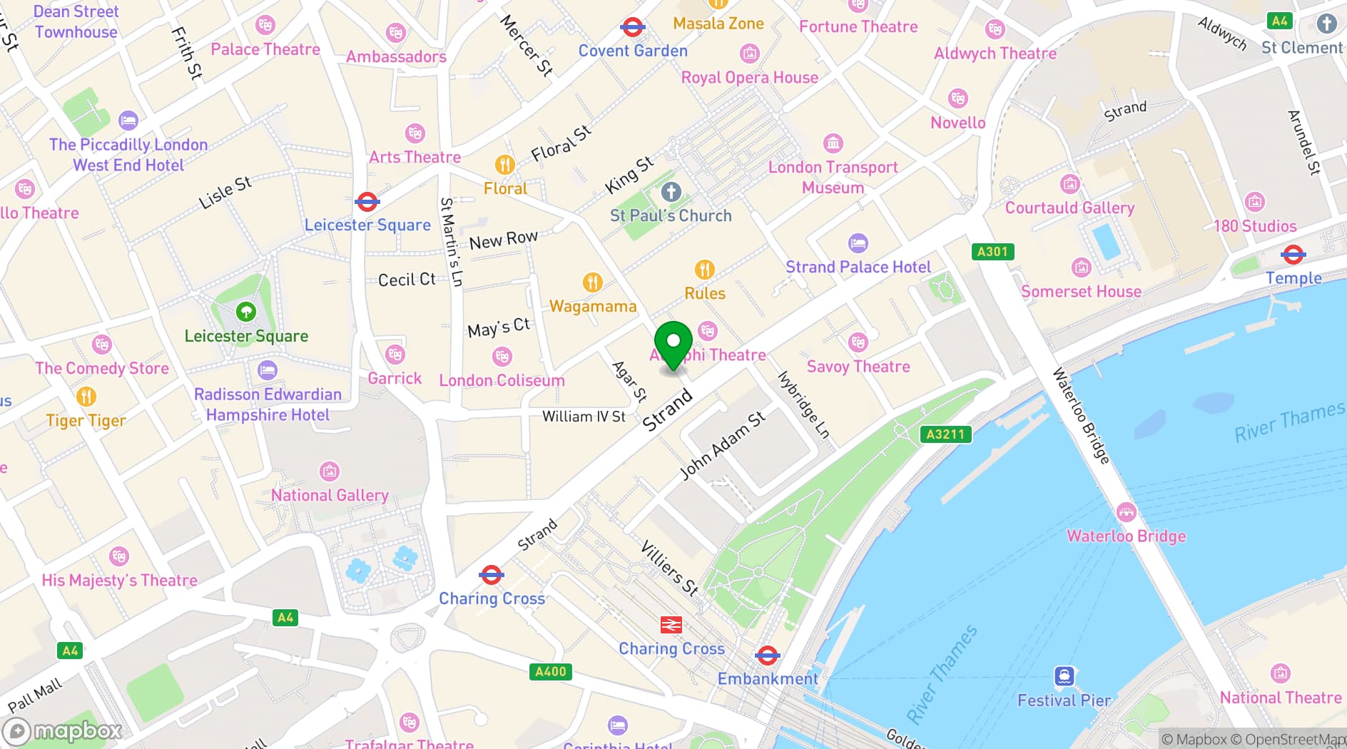 Map showing Mr Fogg's Society of Exploration
