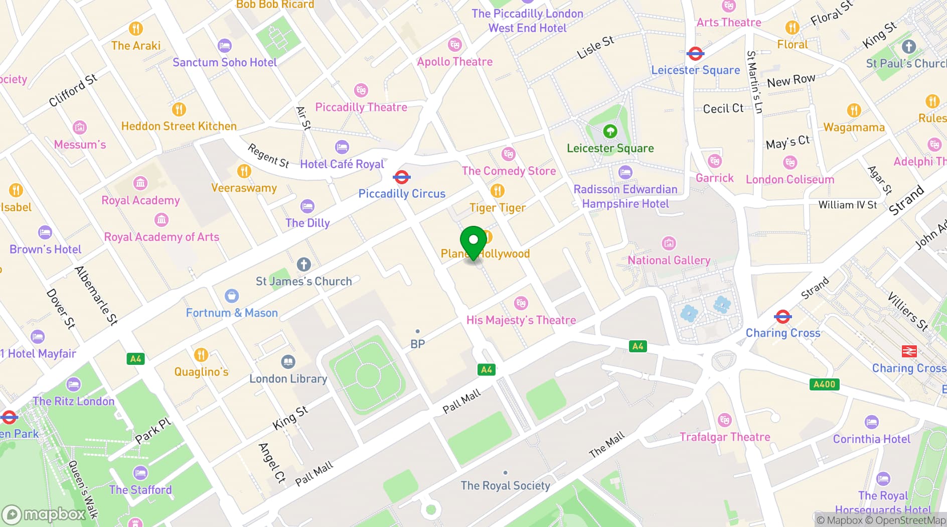 Map showing Scully
