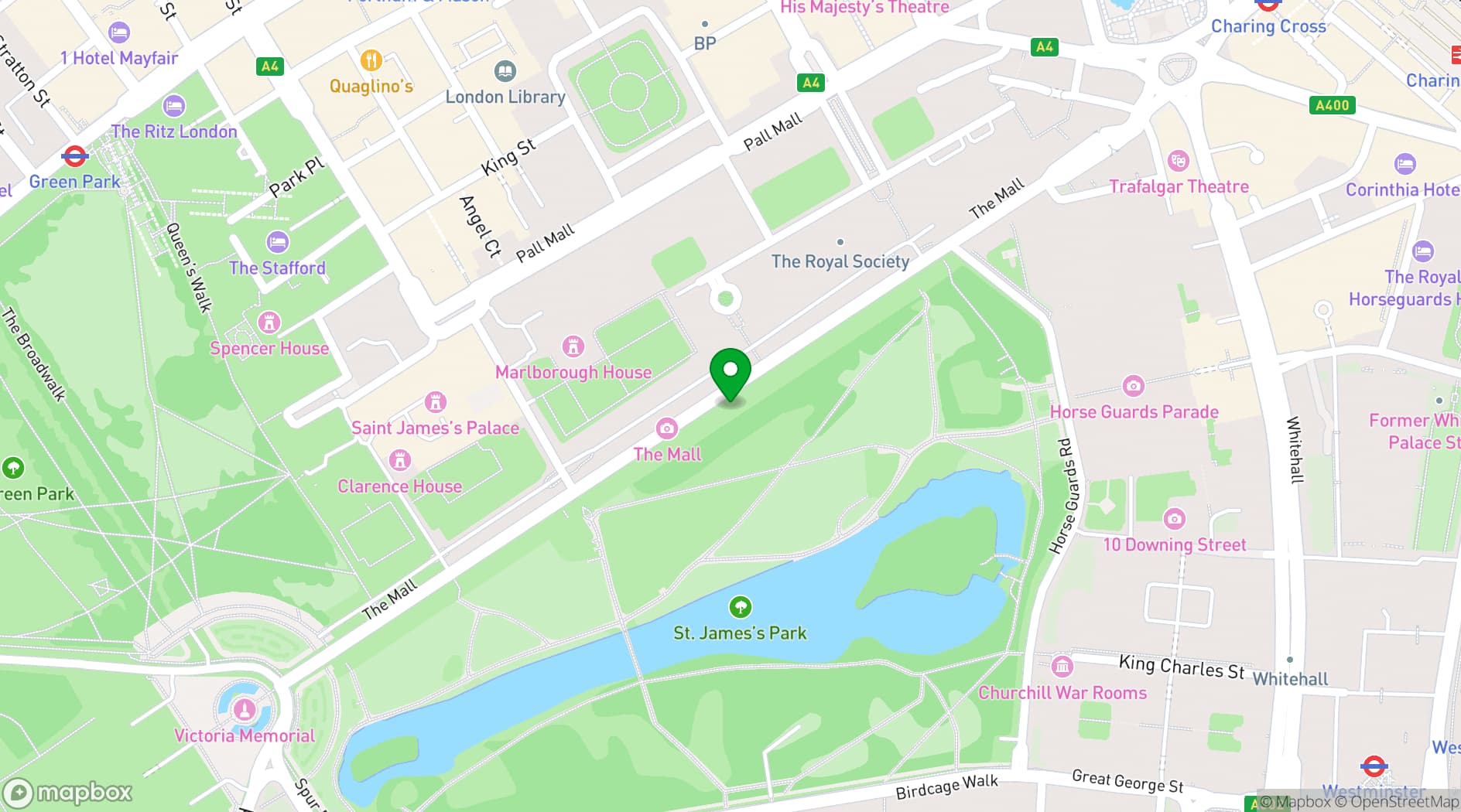 Map showing Will's Studio