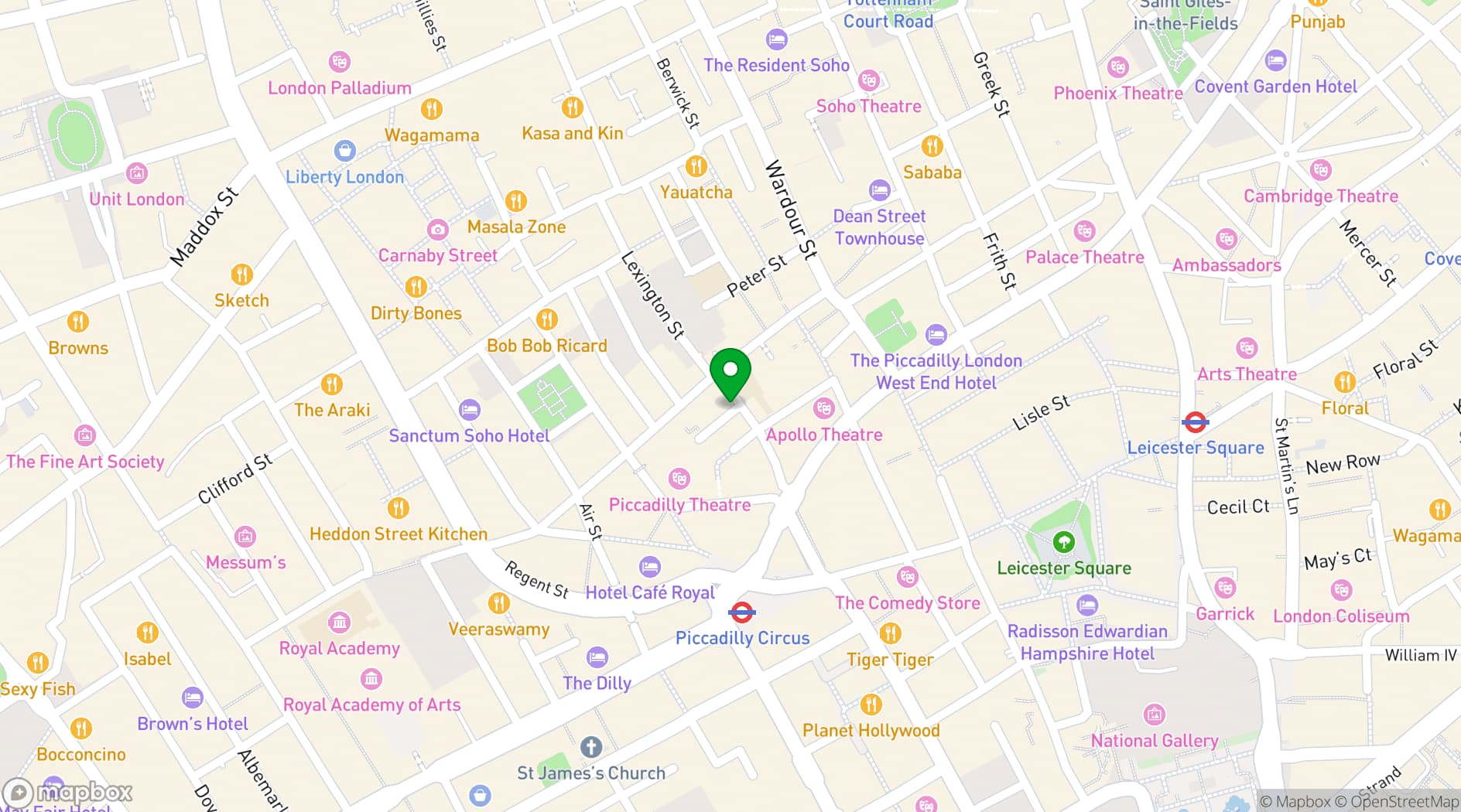 Map showing Bantof