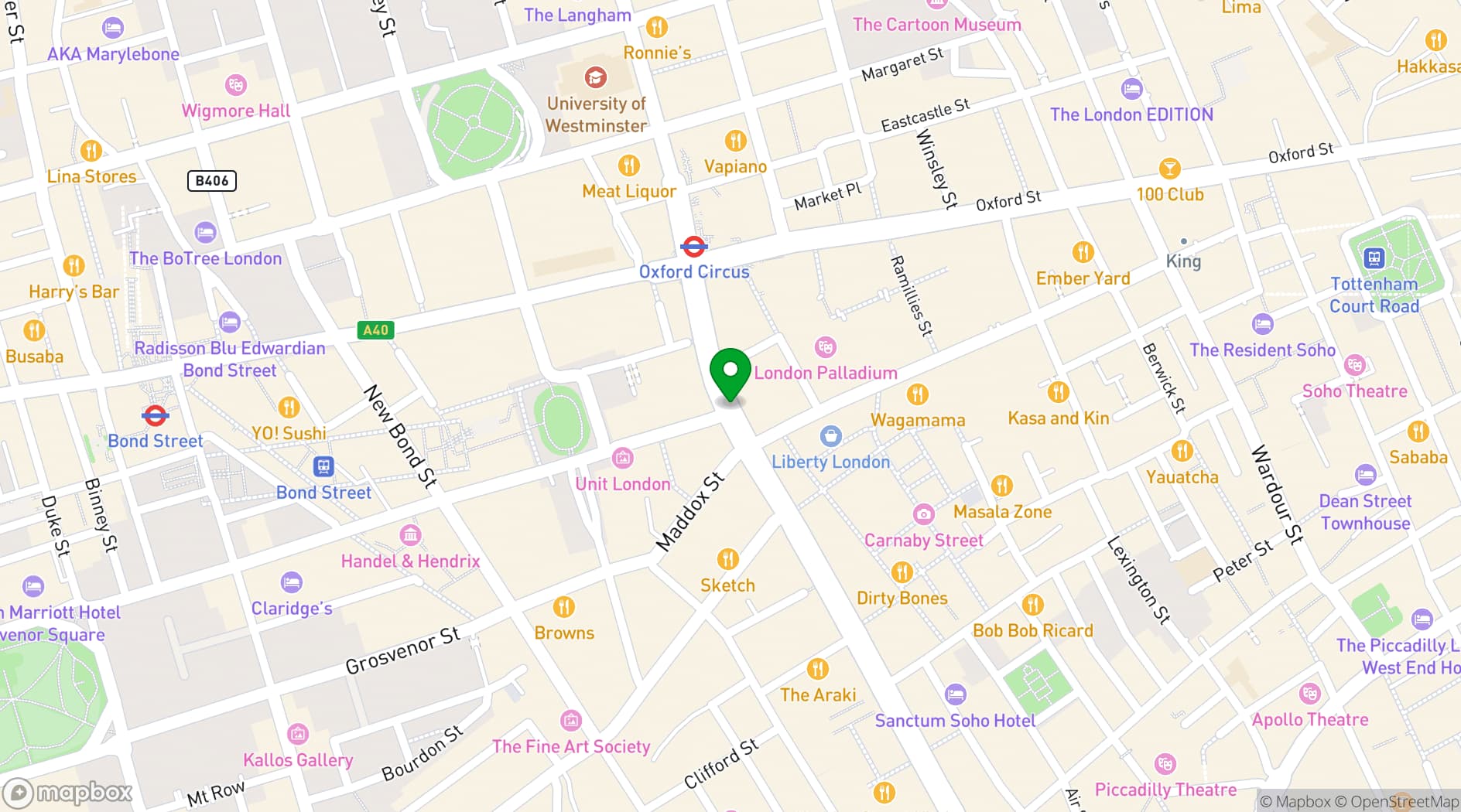 Map showing Aqua Kyoto