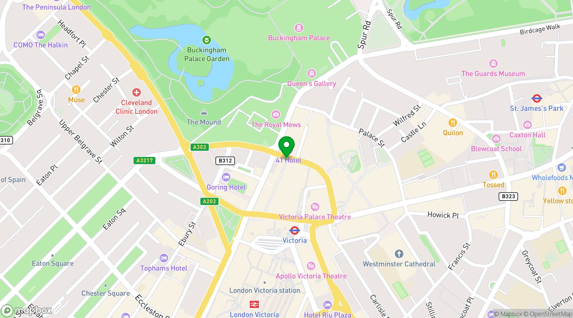 Map showing Timmy Green 