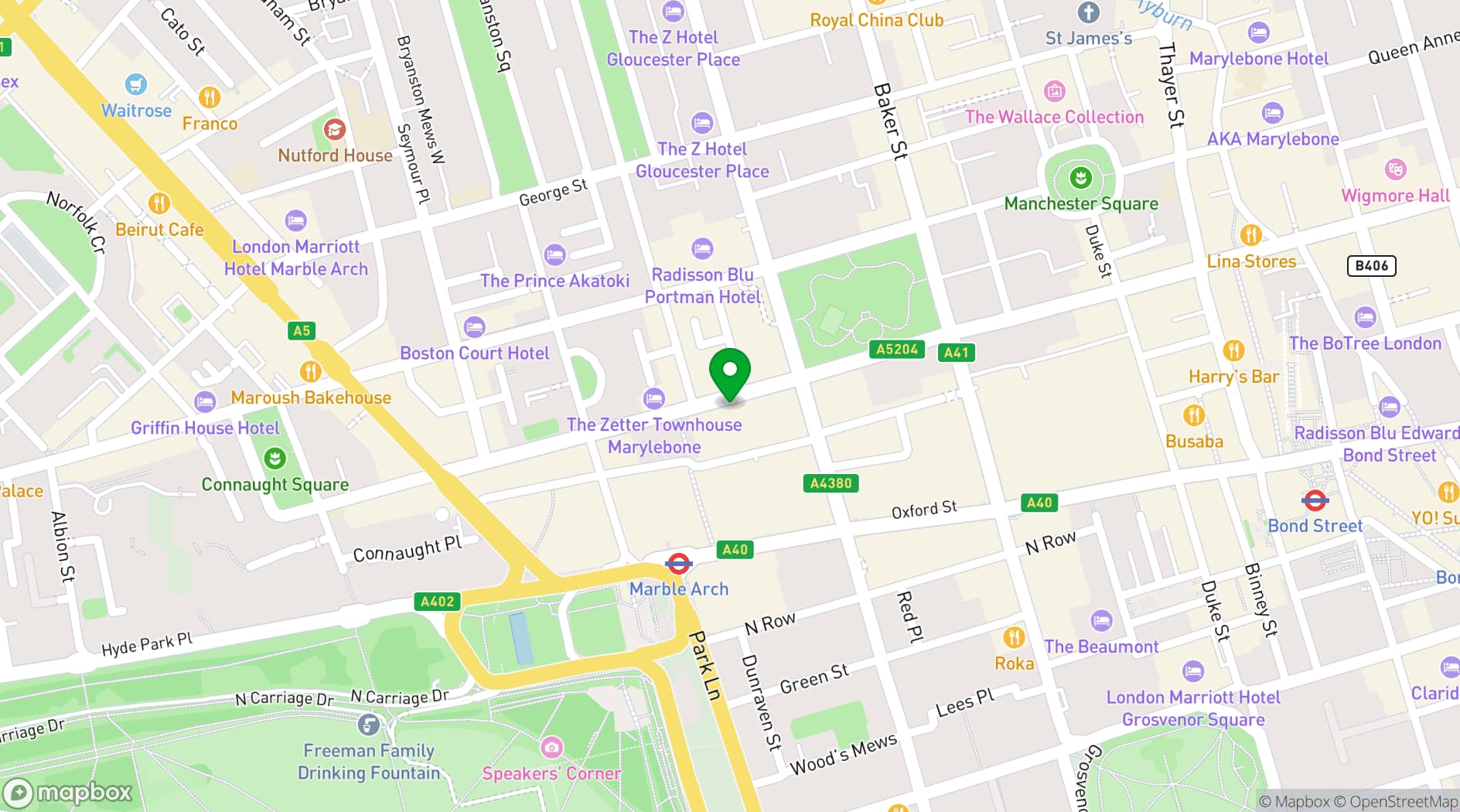 Map showing KOL