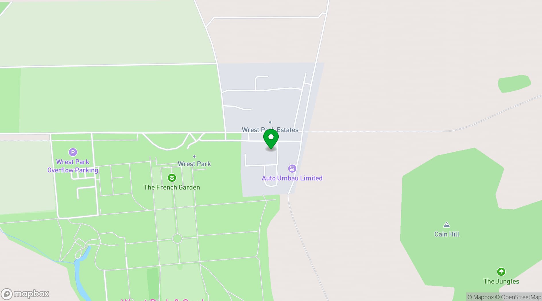 Map showing Capability House