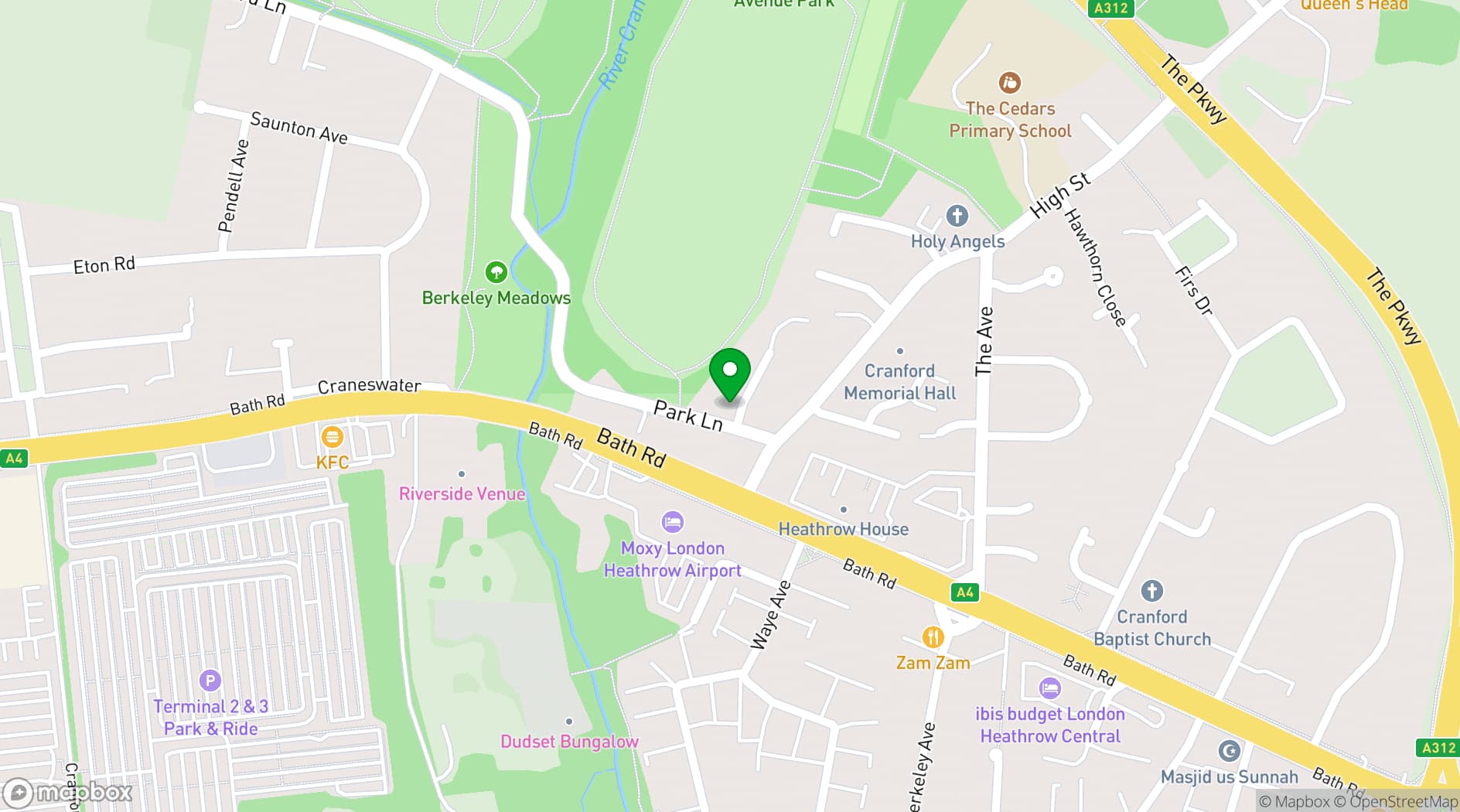Map showing KSG Learning