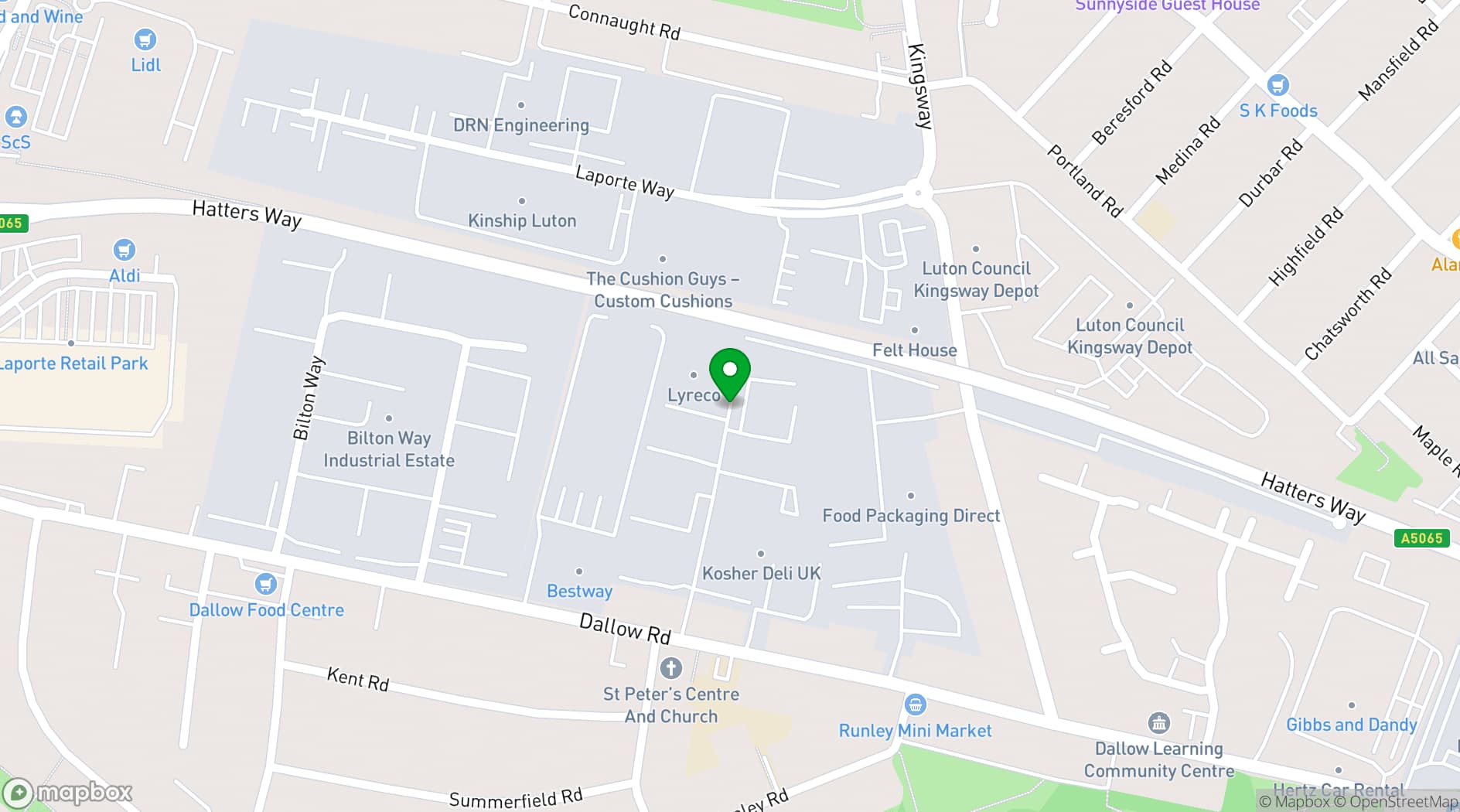Map showing MergeXR Studio