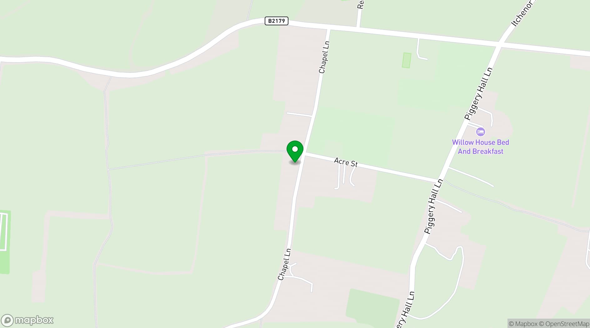 Map showing Luxury Boltholes