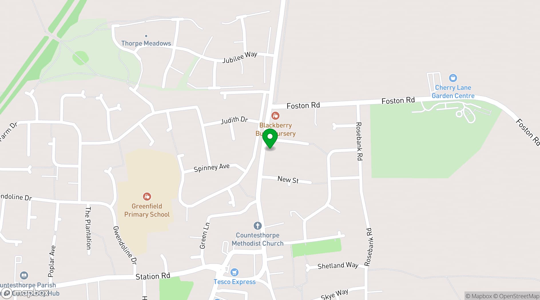 Map showing Paragon Creative Studios