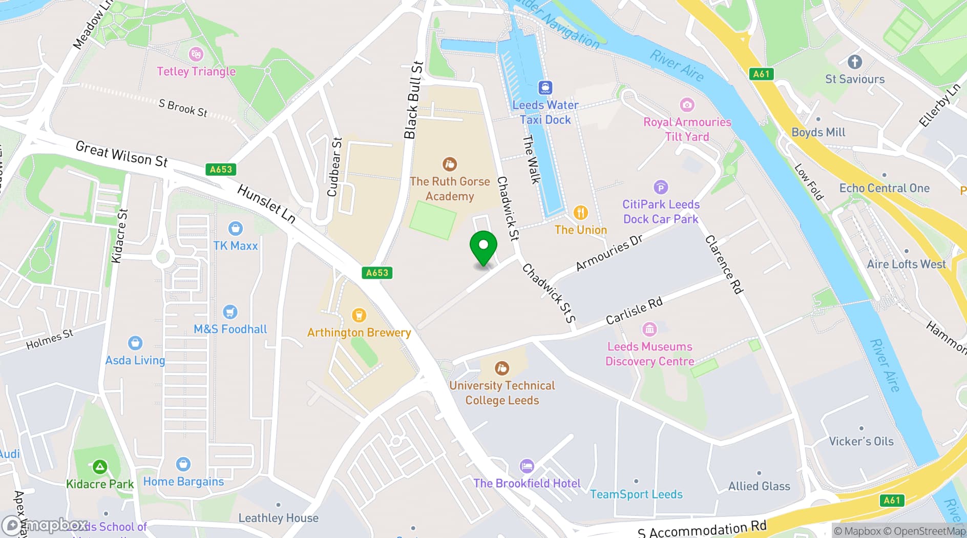 Map showing Northpoint