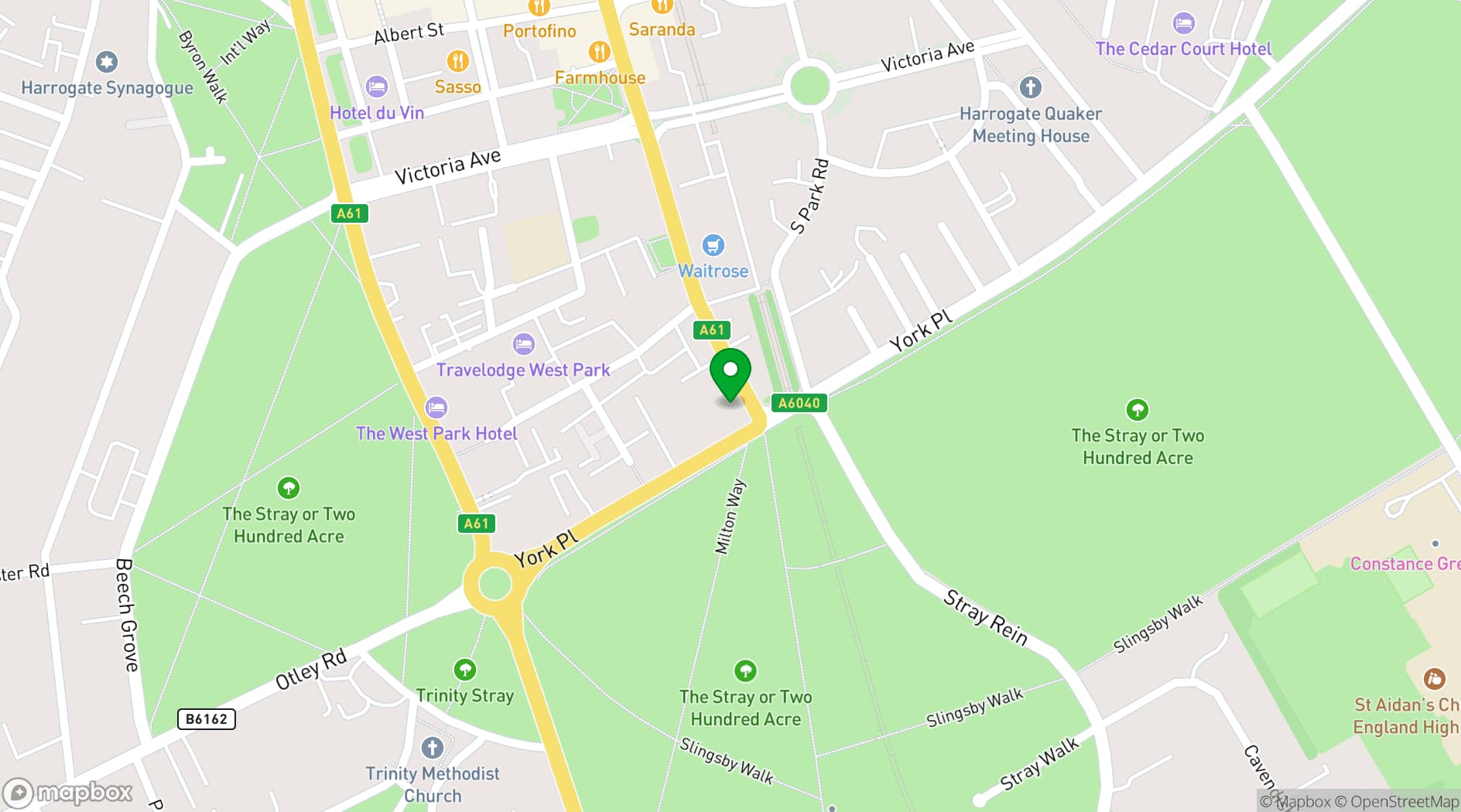 Map showing Wizu Workspace - Royal House