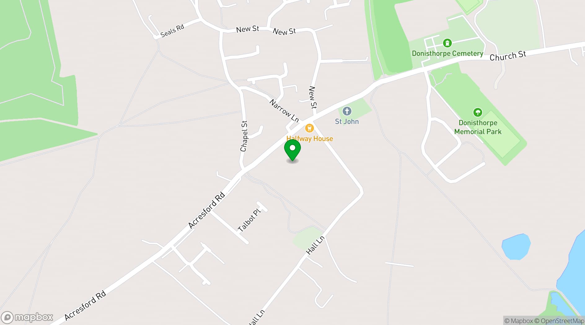 Map showing Private Luxury Estate