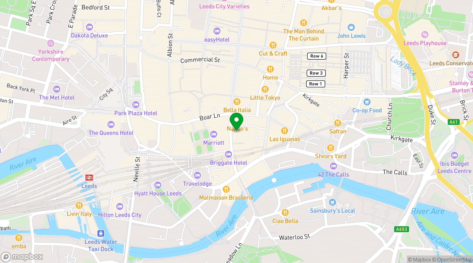 Map showing Smokestack