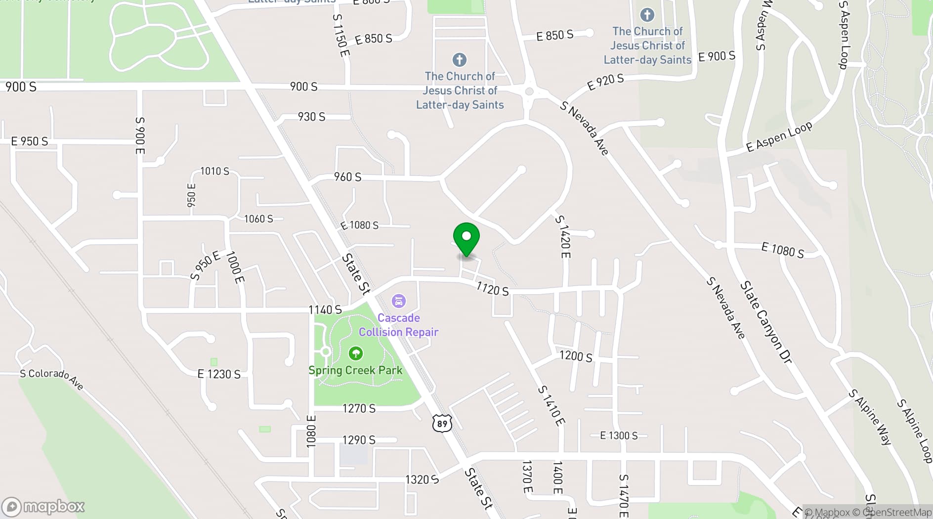 Map showing Craft
