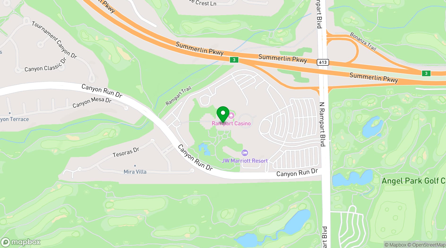 Map showing Spiedini Ristorante