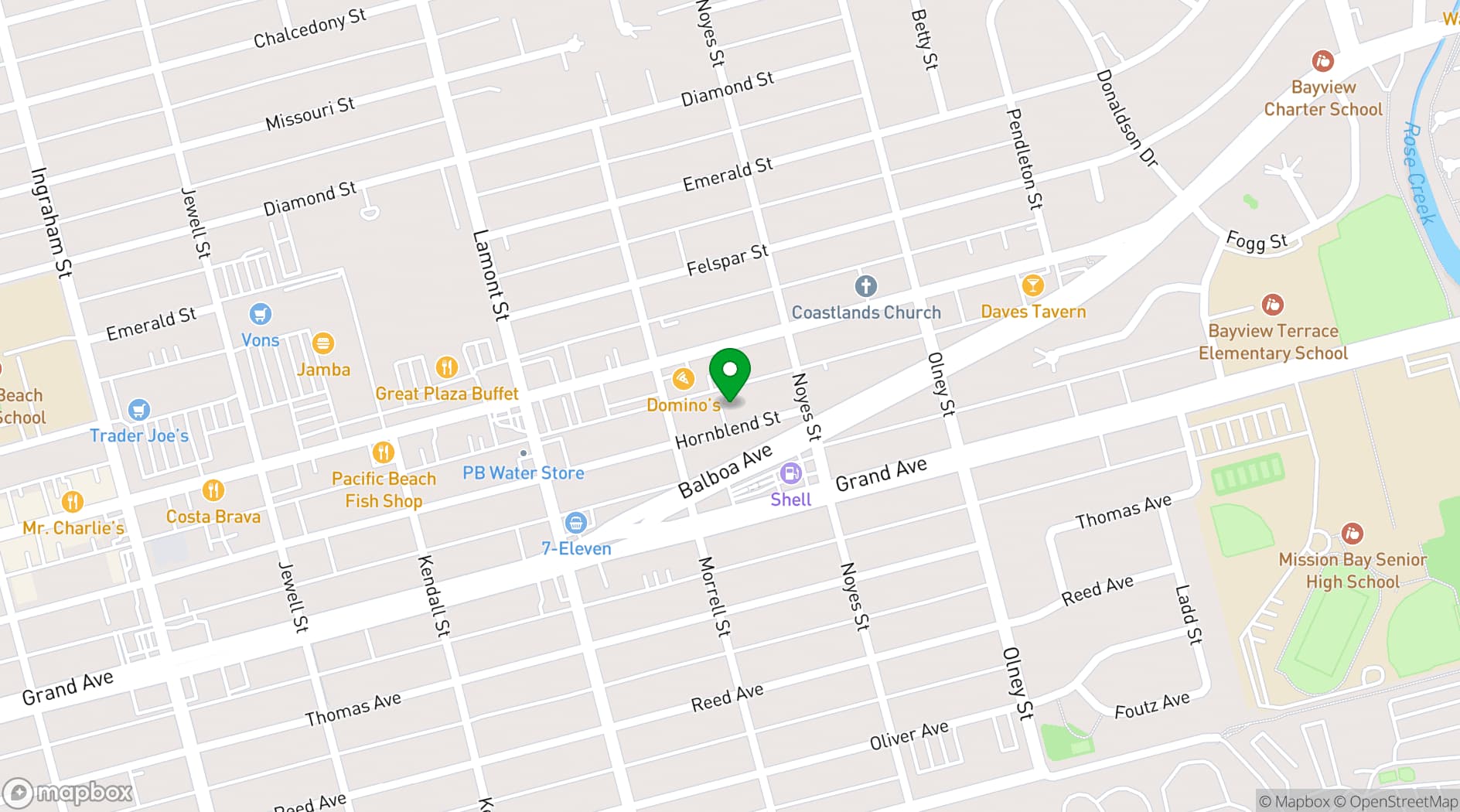Map showing Friendshops LLC