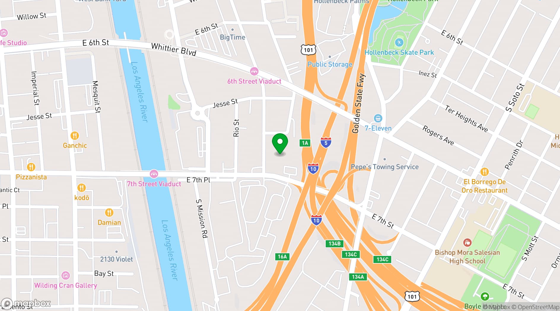 Map showing Space Potential