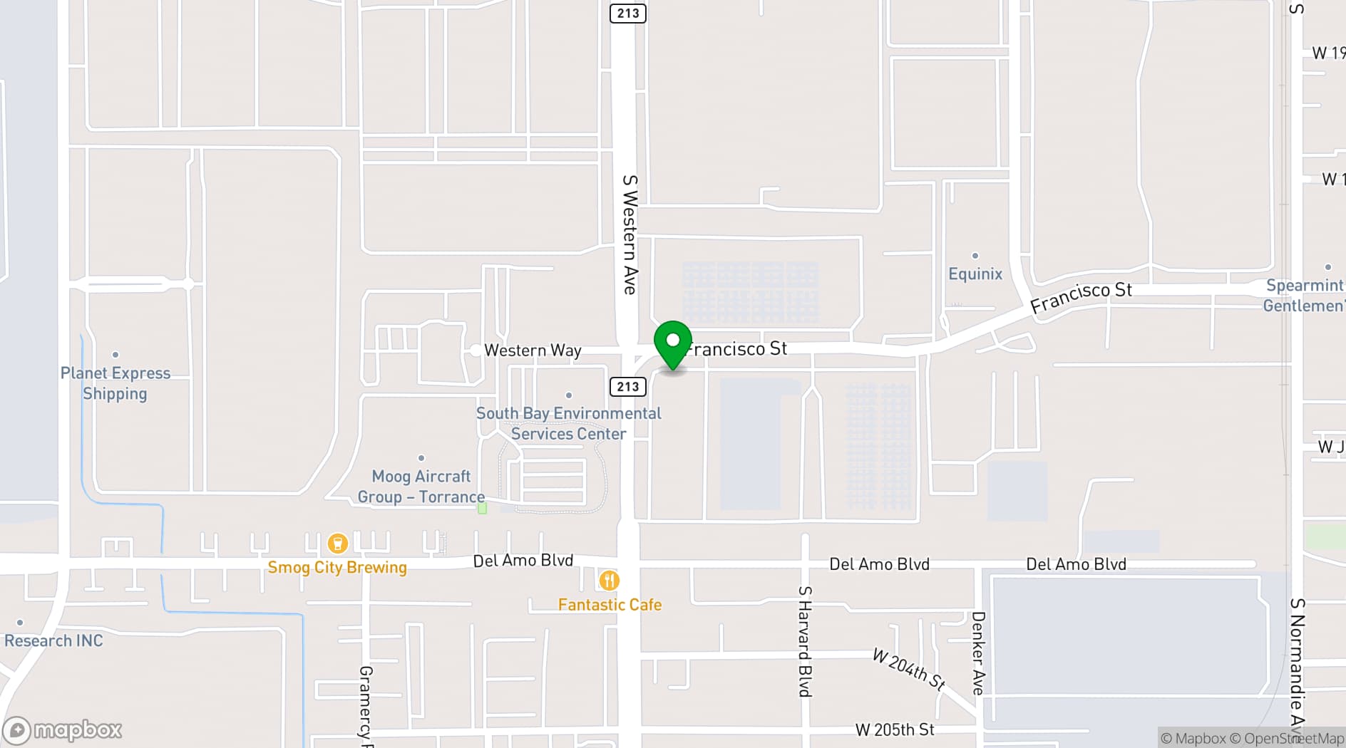 Map showing Cubework