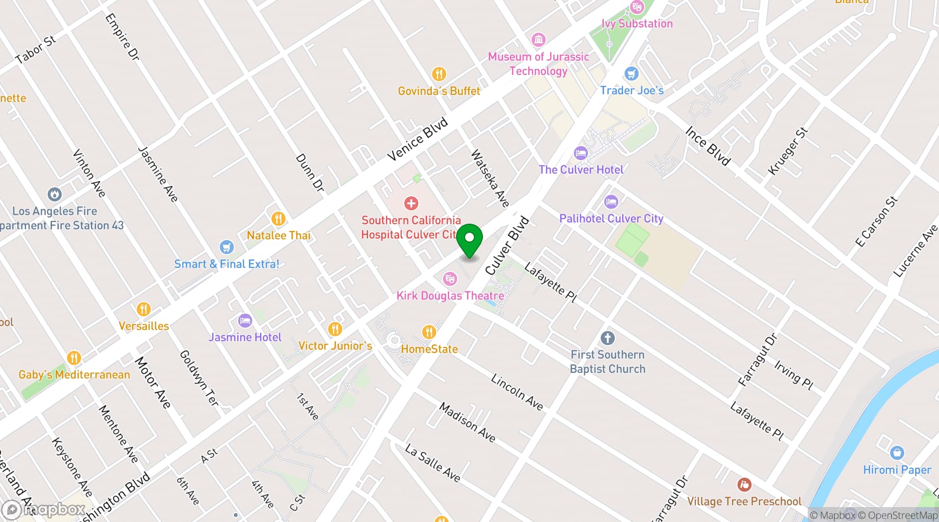 Map showing 33 Taps