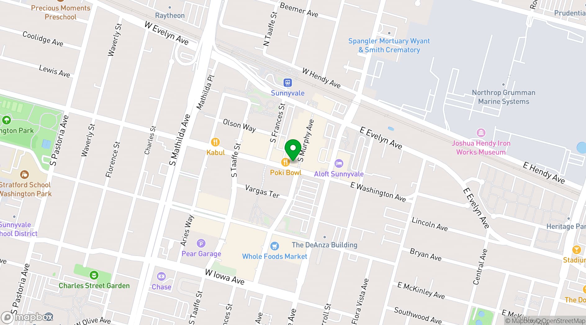 Map showing The Oxford Kitchen & Gastropub