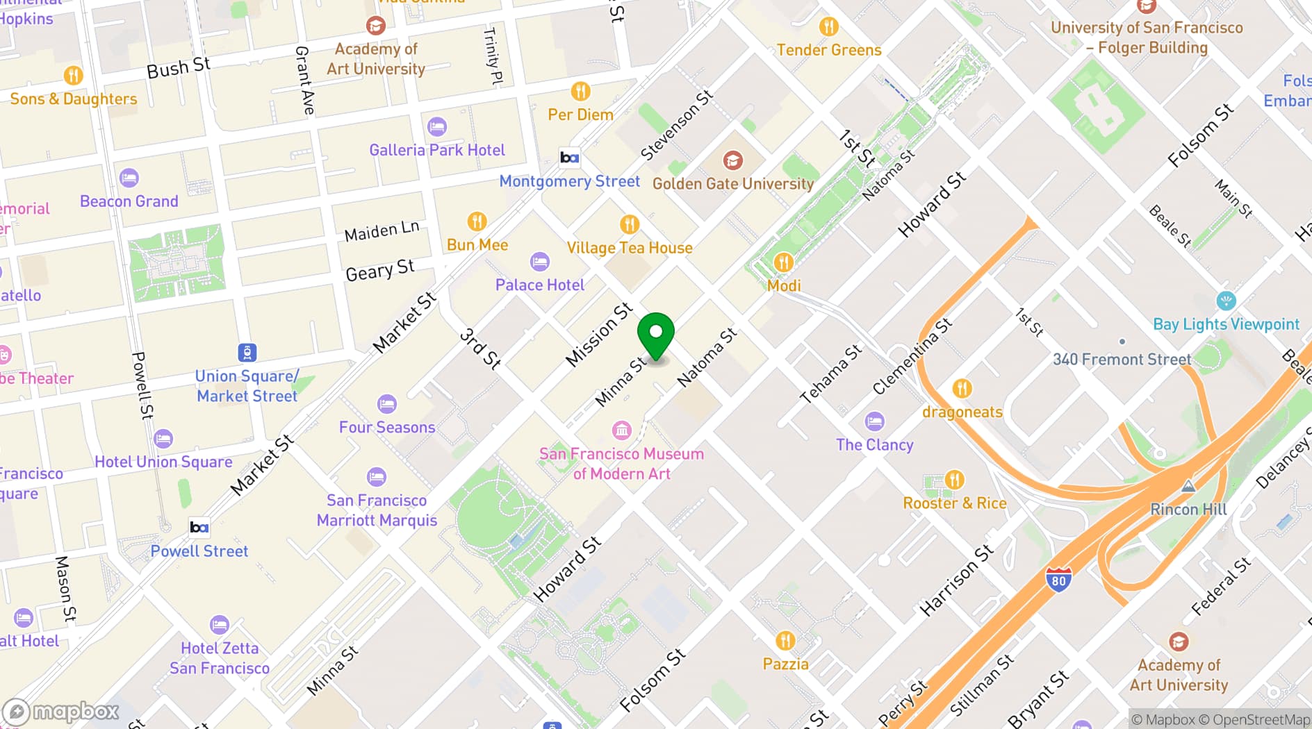 Map showing Mourad