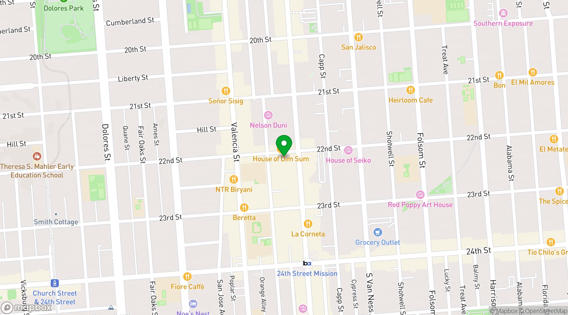 Map showing Shimmytown