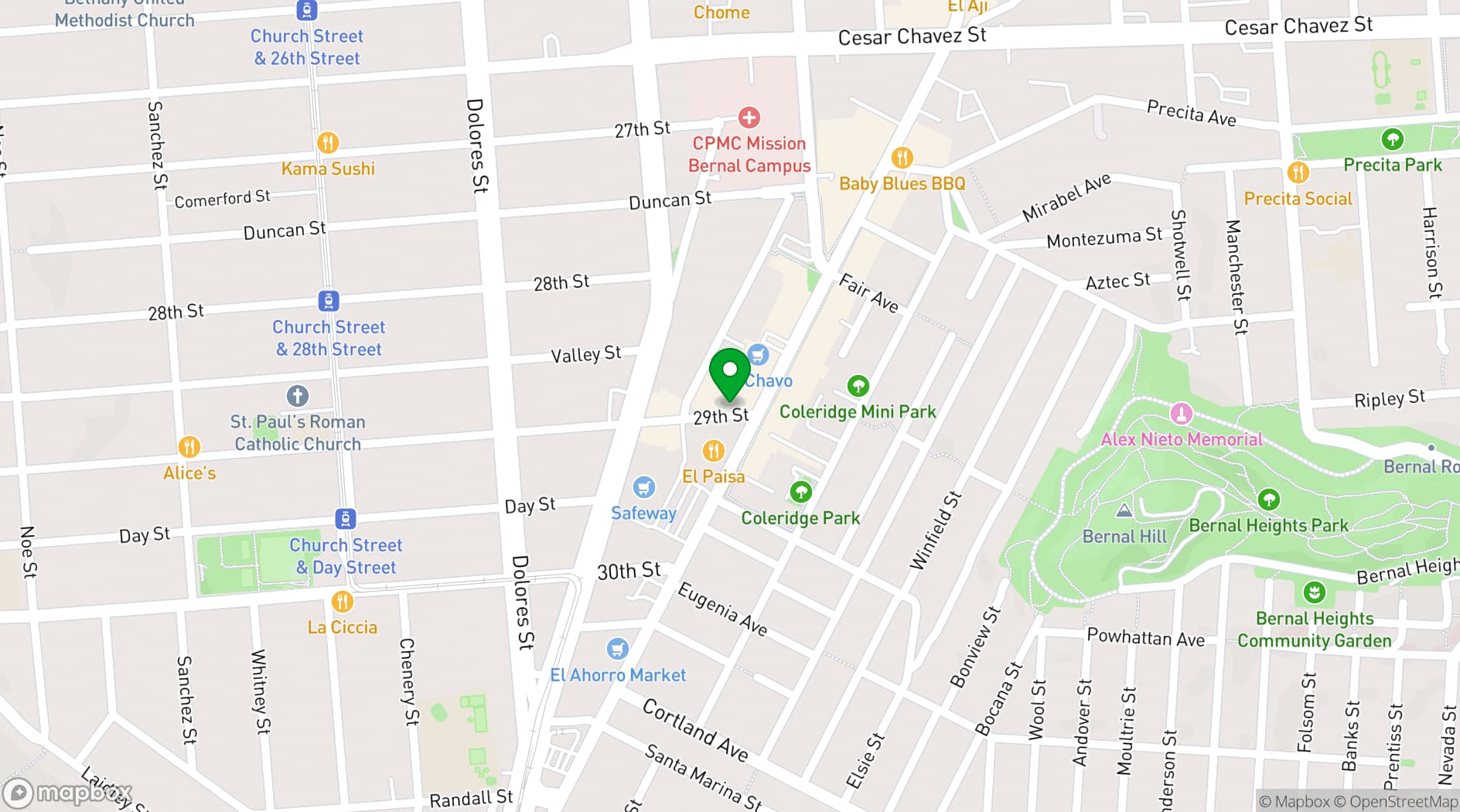 Map showing STEMful