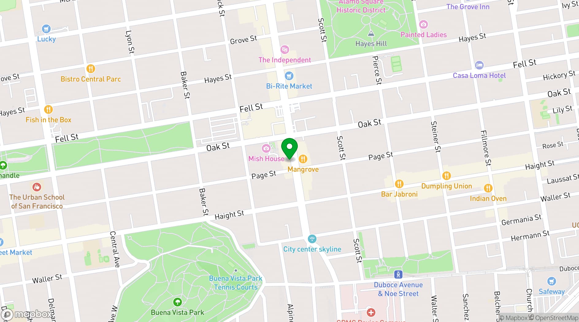 Map showing Ragazza