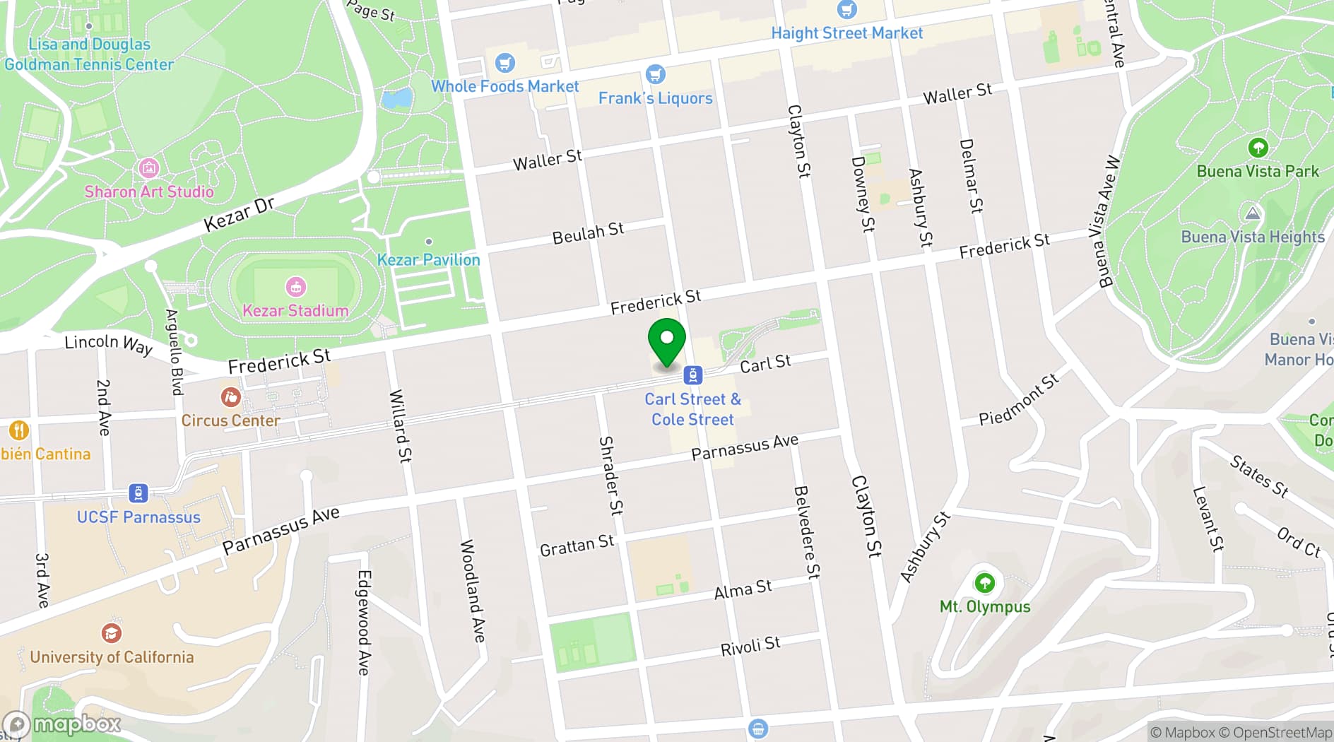 Map showing InoVino