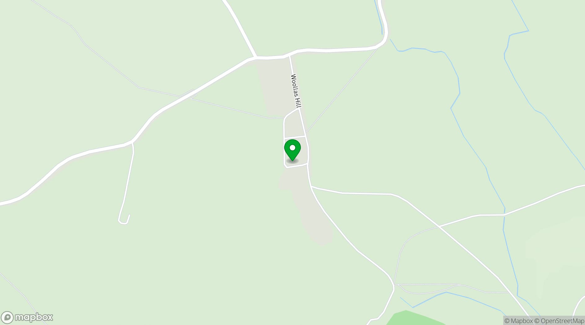 Map showing Deer Park Hall