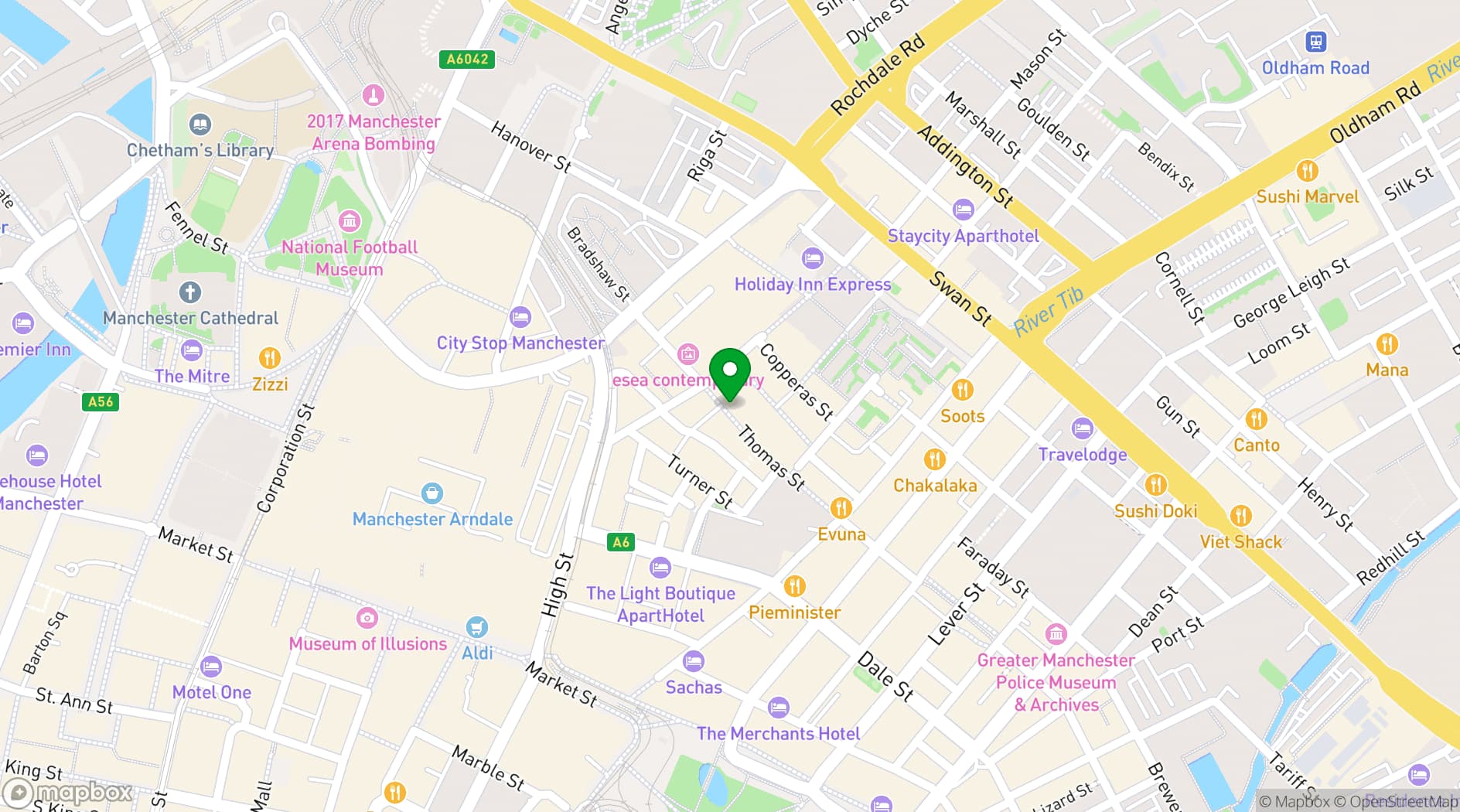 Map showing Trof
