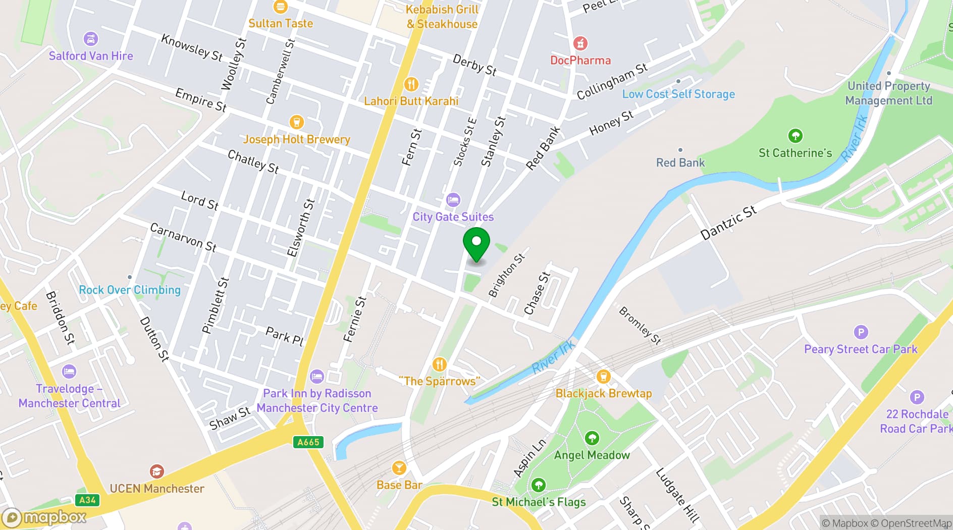 Map showing Cultplex