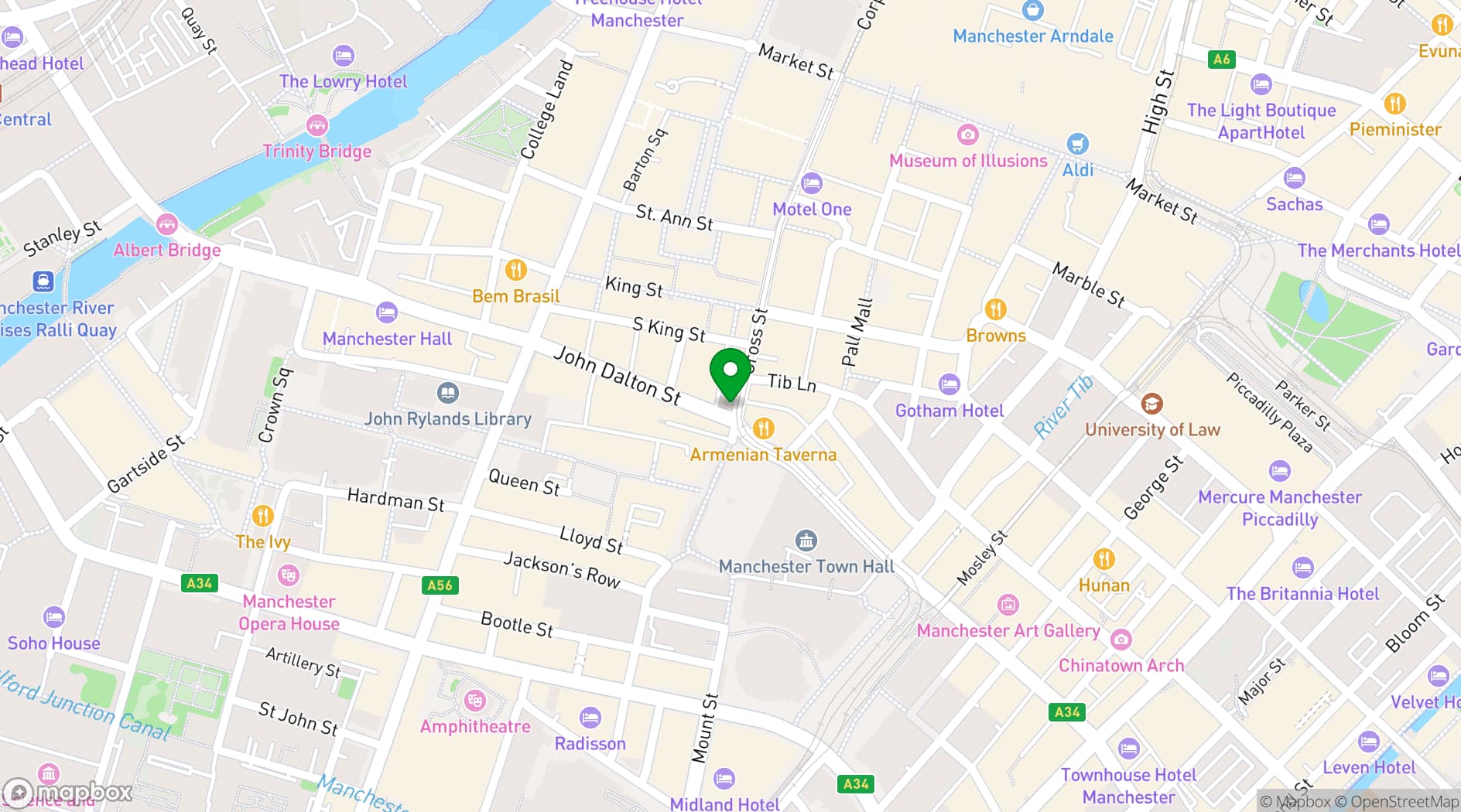Map showing Forbici