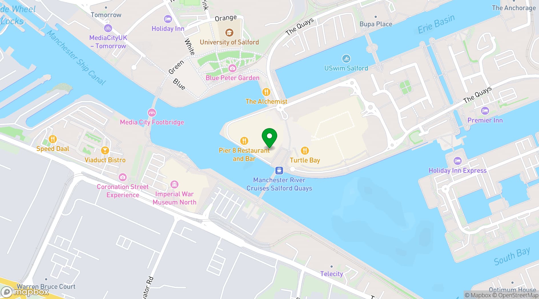 Map showing Lowry