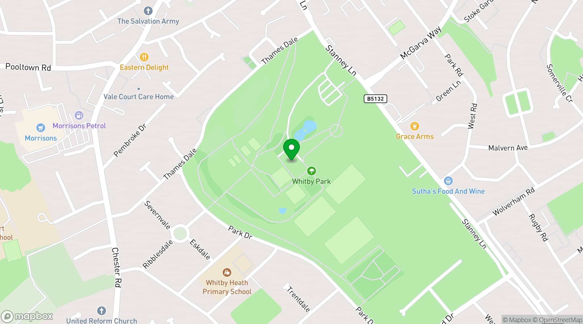 Map showing Theatre Porto